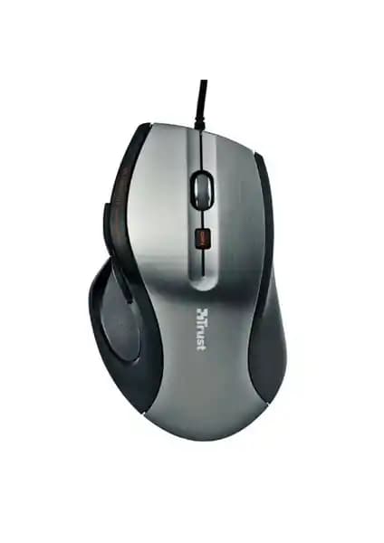 Trust Maxtrack Siyah Kablolu Mouse Yüksek Hassasiyet ve Ergonomik Tasarım