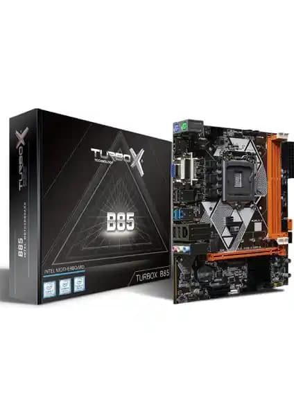 Turbox WorkTeam B85(H81) Anakart Detaylı İnceleme ve Teknik Özellikler