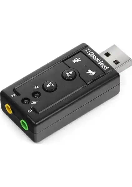 TX USB 2.0 7.1 Stereo Ses Kartı ile Yüksek Kaliteli Ses Deneyimi Sunan Harici Çözüm