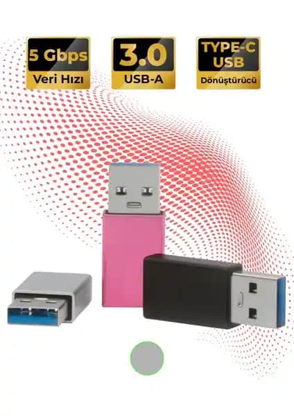 Type-C to USB-A 3.0 Dönüştürücü ile Yüksek Hızda Veri Aktarımı ve Bağlantı Kolaylığı