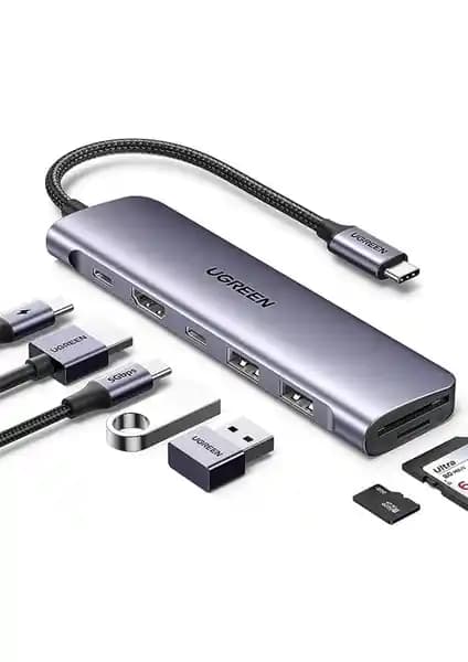 Ugreen USB C To 4K HDMI 100W PD Çoklayıcı Hub ile Çoklu Bağlantı Çözümleri
