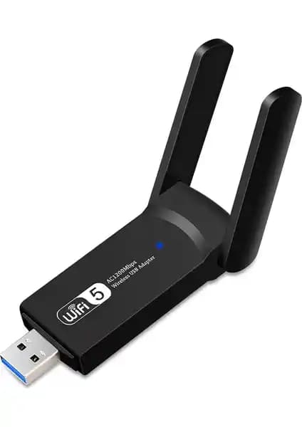 UltraTekno AC1300 Mbps Dual Band USB 3.0 Adaptörü ile Yüksek Performanslı Kablosuz Bağlantı