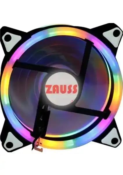 UniChrome Rainbow 12cm Renkli Kasa Fanı: Estetik ve Performans Bir Arada