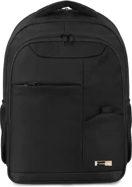 Vegmann Tucana 15.6 İnç Dizüstü Bilgisayar Uyumlu Siyah Sırt Çantası Günlük ve Seyahat Kullanımı İçin