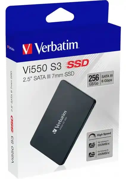 Verbatim Vi550 S3 256GB SSD: Yüksek Hız ve Güvenilirlik Sunan Taşınabilir Depolama Çözümü