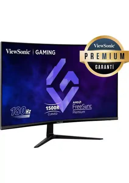 ViewSonic 32 inç VX3218-PC-MHDJ oyun monitörü yüksek performans ve ergonomik tasarım ile öne çıkıyor