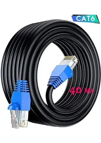 Vwin 40 Metre Dış Mekan Cat6 Ethernet Kablosu Yüksek Performans ve Dayanıklılık