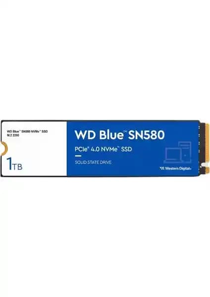 WD 1TB SN580 NVMe SSD Yüksek Hız ve Güçlü Performans Sunan Depolama Çözümü