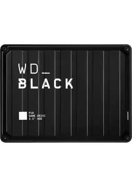 WD Black P10 Oyun Sürücüsü 2 TB Yüksek Performanslı Taşınabilir Depolama Çözümü