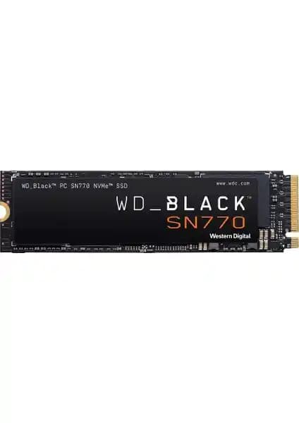 WD Black SN770 1TB NVMe SSD Yüksek Hızlı Depolama ve Güçlü Performans Çözümü
