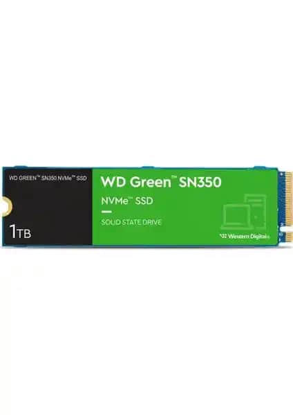 WD Green SN350 1TB NVMe M.2 SSD ile Hızlı ve Güvenilir Depolama Çözümü