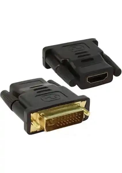 Wozlo 24+5 DVI Erkek to HDMI Dişi Çevirici: Dijital Bağlantı ve Ses Aktarımı Çözümü