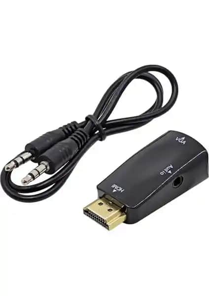 Wozlo HDMI to VGA Dönüştürücü ile Yüksek Kaliteli Görüntü ve Ses Aktarımı