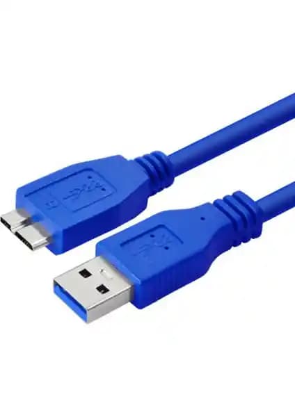 Wozlo USB 3.0 Micro USB-B Veri Kablosu 1 Metre Dayanıklı ve Hızlı Bağlantı Çözümü
