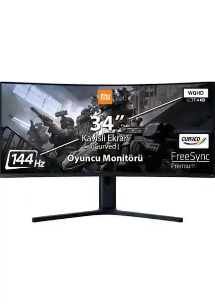 Xiaomi Mi Curved BHR4269GL 34 İnç Kavisli Monitör İncelemesi ve Özellikleri