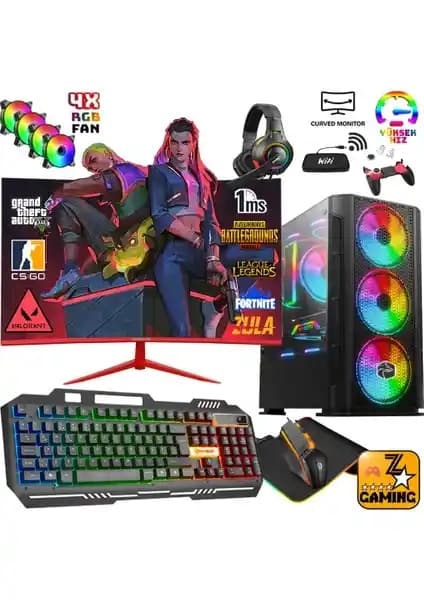 Zeiron FX60 Masaüstü Bilgisayar: Güçlü Donanım ve Kullanıcı Dostu Özellikler