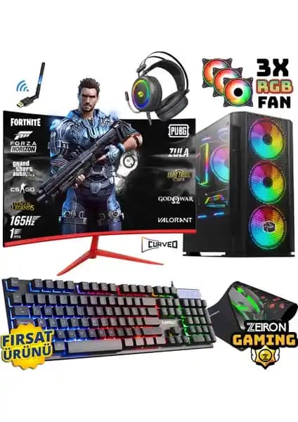 Zeiron Sirius X32: Güçlü ve Şık Tasarımlı Oyuncu Bilgisayarı Özellikleri ve Performansı