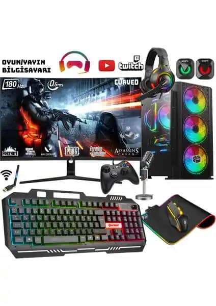 Zeiron XGEN40 Masaüstü Bilgisayar Üst Düzey Oyun ve Çalışma Performansı İçin Tasarlandı