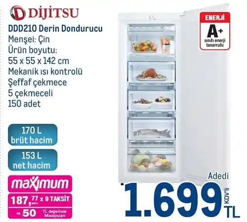 Dijitsu Derin Dondurucu Özellikleri ve Seçim Rehberi: Güvenilir ve Enerji Verimli Çözümler