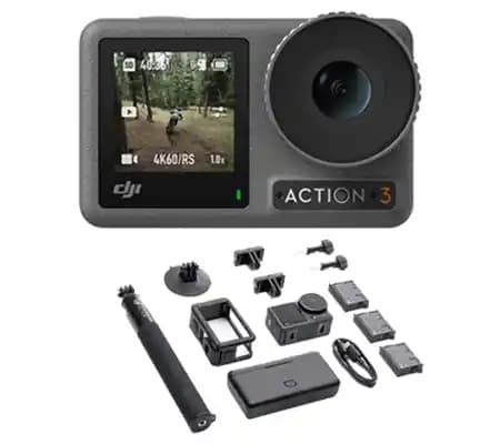 DJI Osmo Action 3 Macera Paketi: Dayanıklı ve Çok Yönlü Aksiyon Kamerası