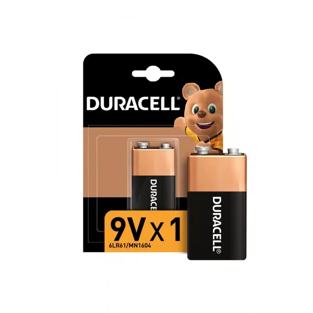 Duracell 9V Kare Piller: Elektronik Cihazlarınız İçin Güvenilir ve Uzun Ömürlü Güç Kaynağı