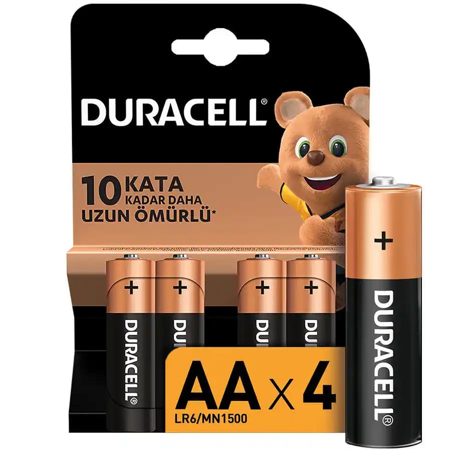 Duracell Alkalin AA Kalem Pil: Güç ve Güvenilirlikte Yeni Standartlar