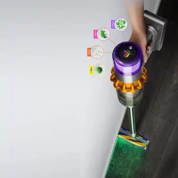 Dyson V15 Detect Absolute Dikey Şarjlı Süpürge Teknolojisi ve Performans Özellikleri