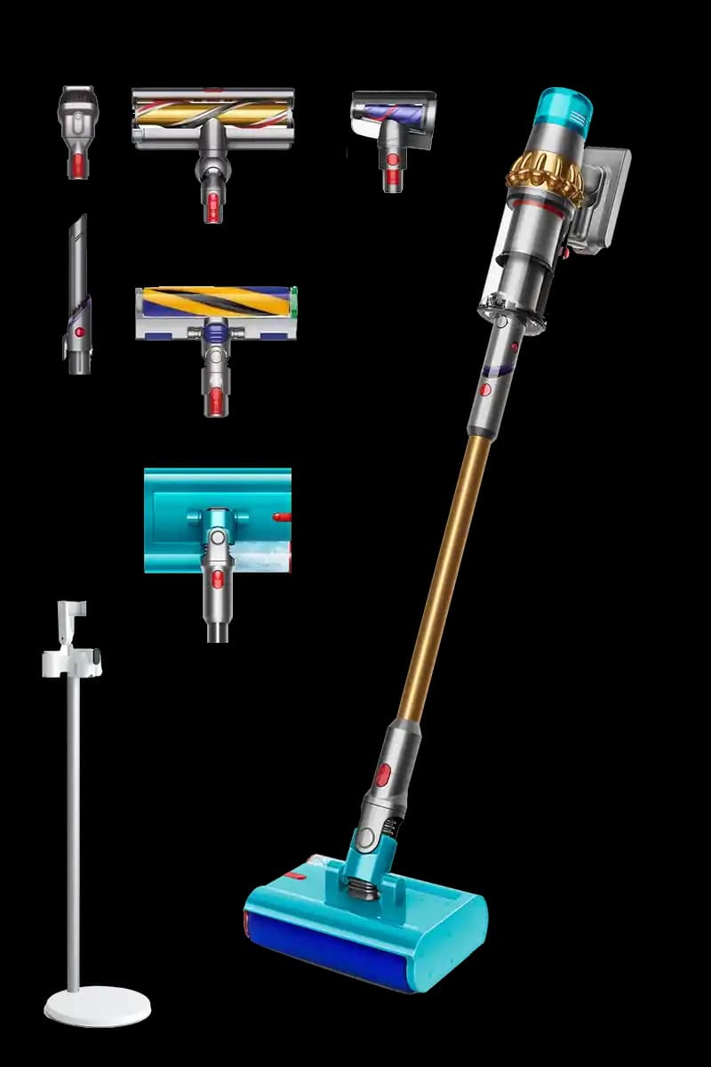 Dyson V15s Detect Submarine Elektronik Vakum: Çok Fonksiyonlu Kuru ve Islak Temizlik Teknolojisi