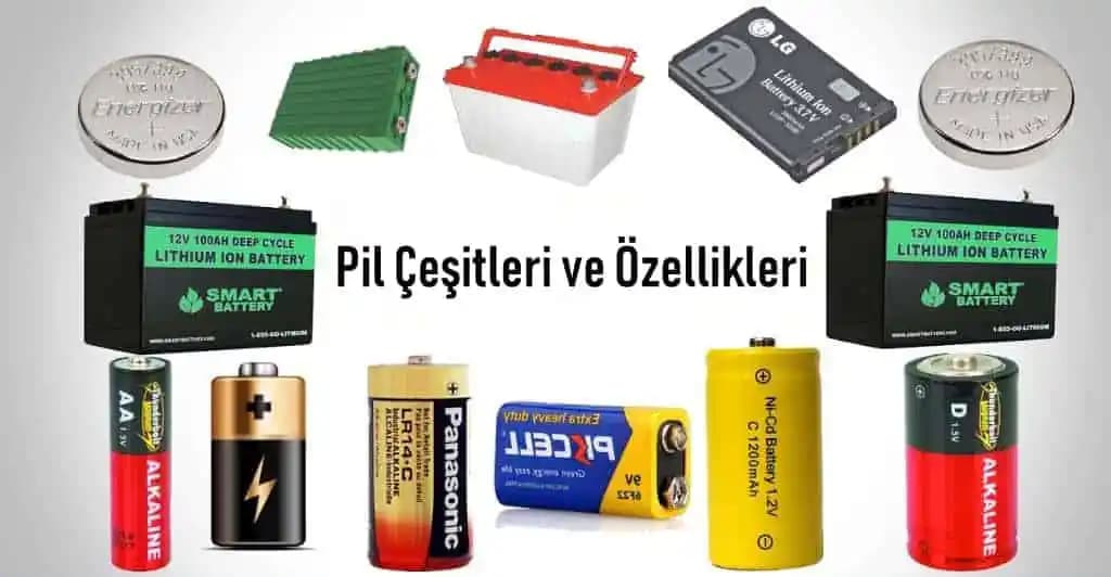 Elektronik Cihazlar İçin Pil Tipleri ve Seçiminde Dikkat Edilmesi Gerekenler