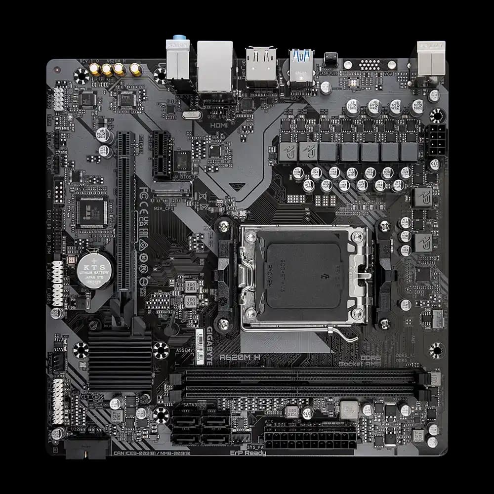 GIGABYTE A620M H Anakartı: Güncel Teknolojilere Uyumlu ve Yüksek Performanslı Anakart
