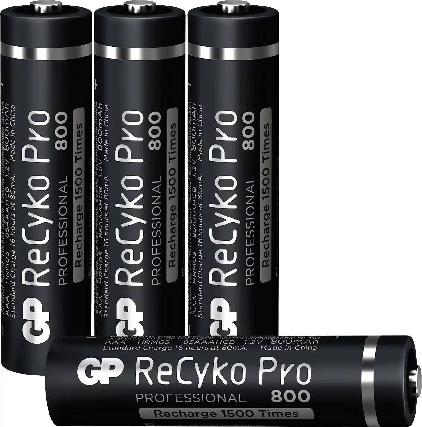 GP ReCyko PRO Pil Serisi: Yüksek Kapasiteli ve Uzun Ömürlü Yeniden Şarj Edilebilir Pil