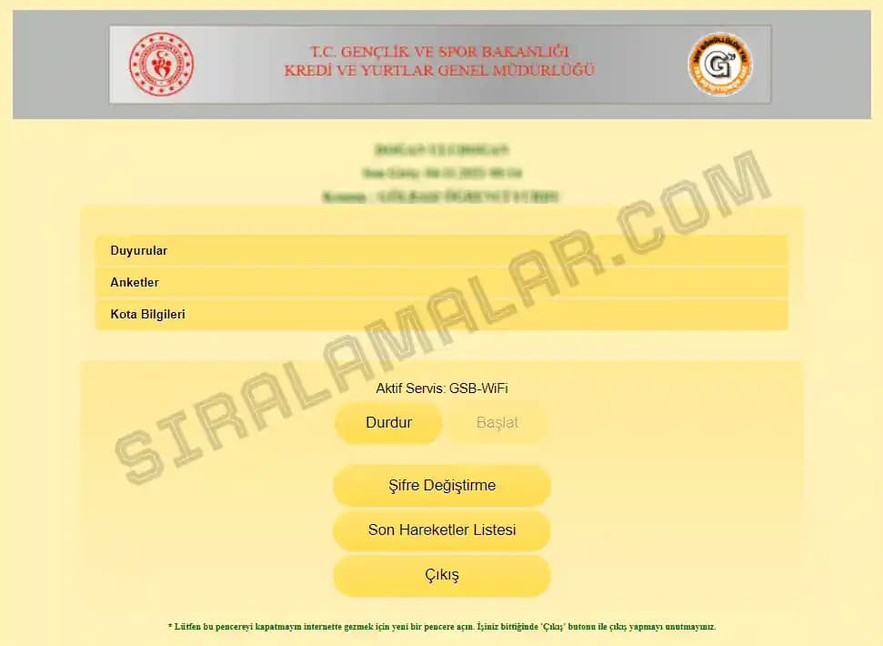 GSB WiFi Hizmeti ve KYK Yurtlarında Güvenilir Kablosuz İnternet Erişimi