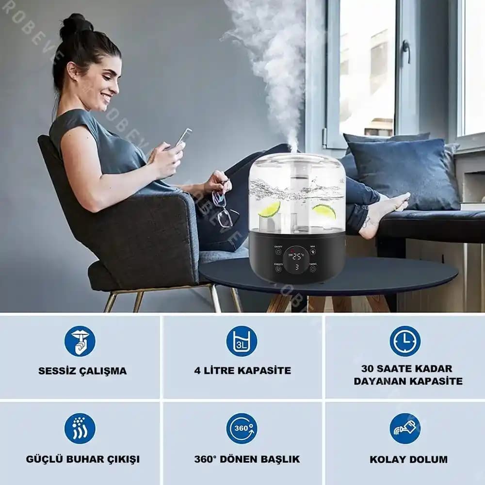 Hava Nemlendirici Buhar Makinesi Seçerken Dikkat Edilmesi Gerekenler ve Faydaları