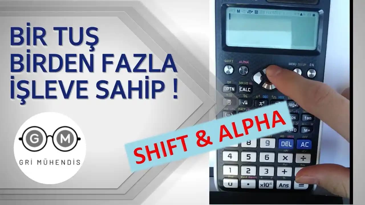 Hesap Makinelerinde Shift Tuşunun Rolü ve Fonksiyonları Analizi