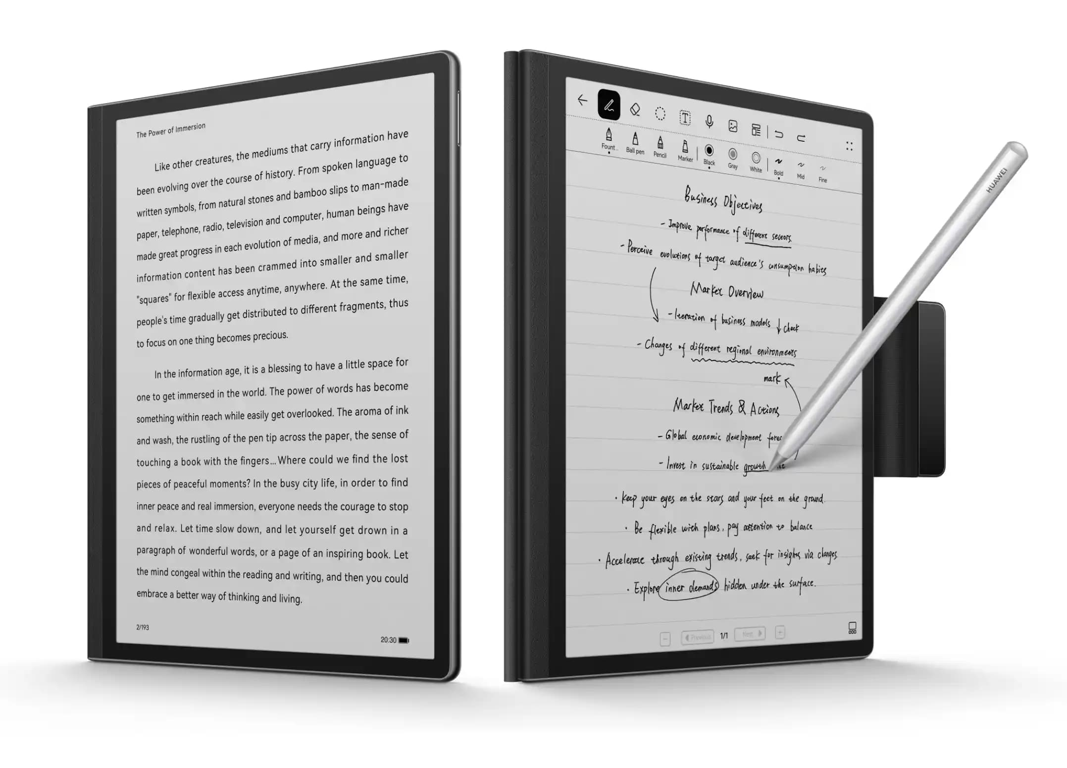 Huawei MatePad Paper ile Gelişmiş Okuma ve Yazma Deneyimi Sunan Yeni Nesil E-ink Tablet