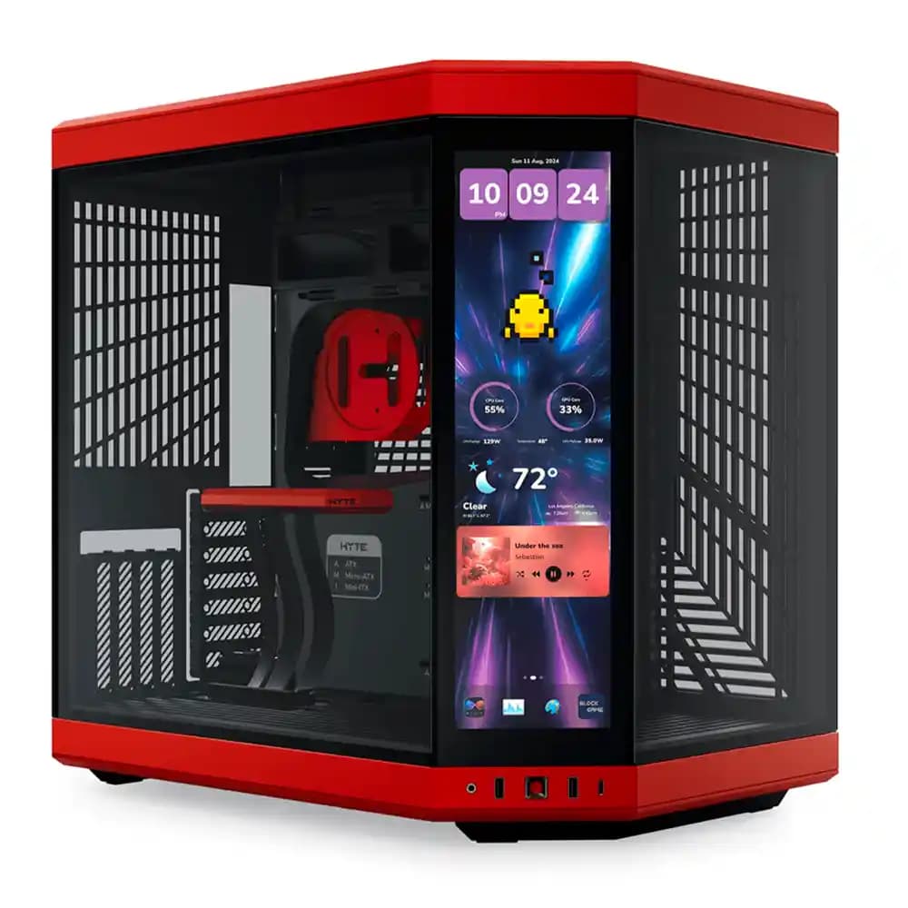 HYTE Y70 Touch: Yenilikçi Dokunmatik Ekranlı Modern PC Kasası Özellikleri ve Tasarımı