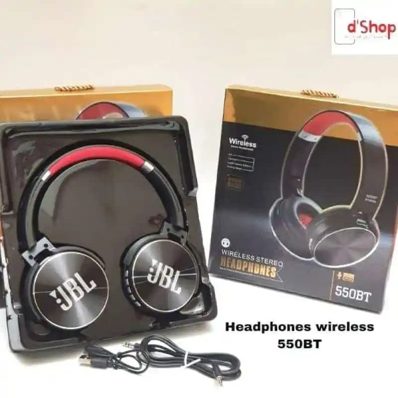 JBL 550 BT Kablosuz Kulaklık: Yüksek Ses Kalitesi ve Uzun Pil Ömrü ile Günlük Kullanım İçin Uygun