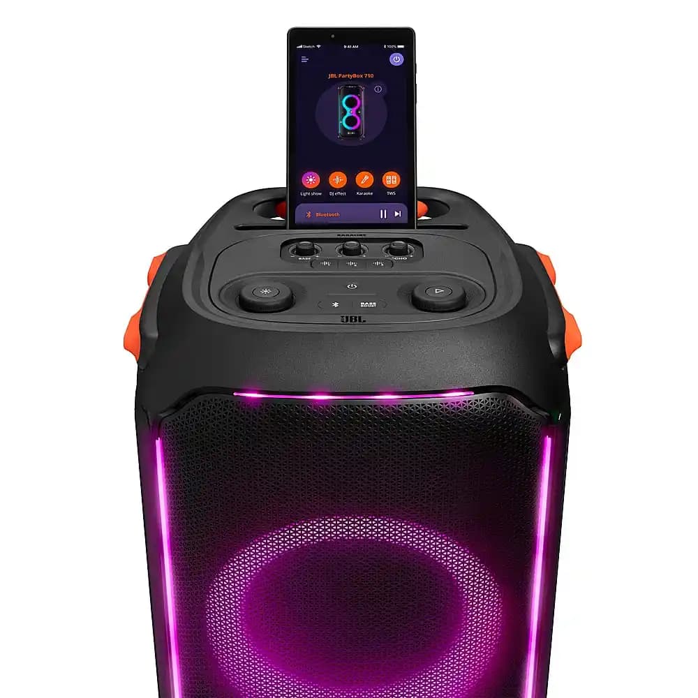 JBL 710 PartyBox: Yüksek Güçlü Taşınabilir Ses Sistemi ile Eğlenceyi Zirveye Taşıyın