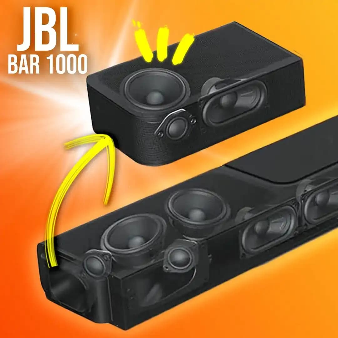 JBL Bar 1000: Yüksek Performanslı Ev Sinema ve Müzik Deneyimi Sunan Soundbar
