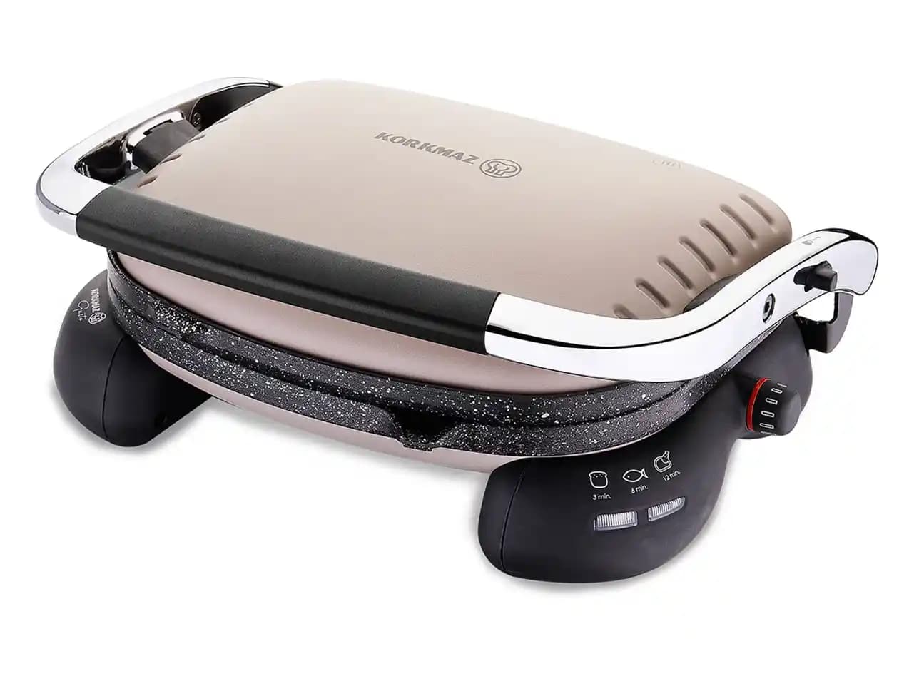 Korkmaz Castron Tost Makinesi: Dayanıklı, Fonksiyonel ve Şık Mutfak Çözümü