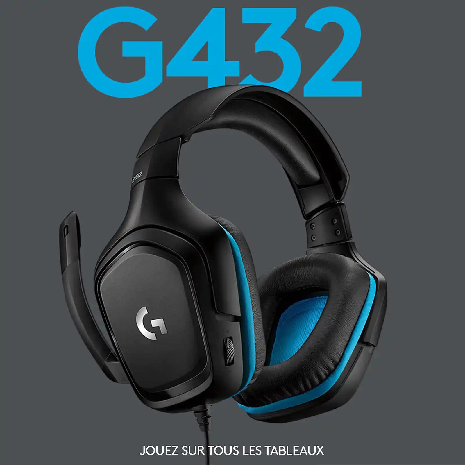 Logitech G432 Kulaklıklar: Yüksek Ses Kalitesi ve Konfor Sunan Oyun ve Multimedya Kulaklığı