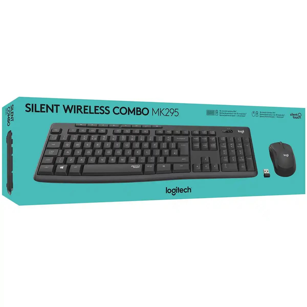 Logitech MK295 Kablosuz Klavye ve Fare Seti: Uzun Pil Ömrü ve Ergonomik Tasarım