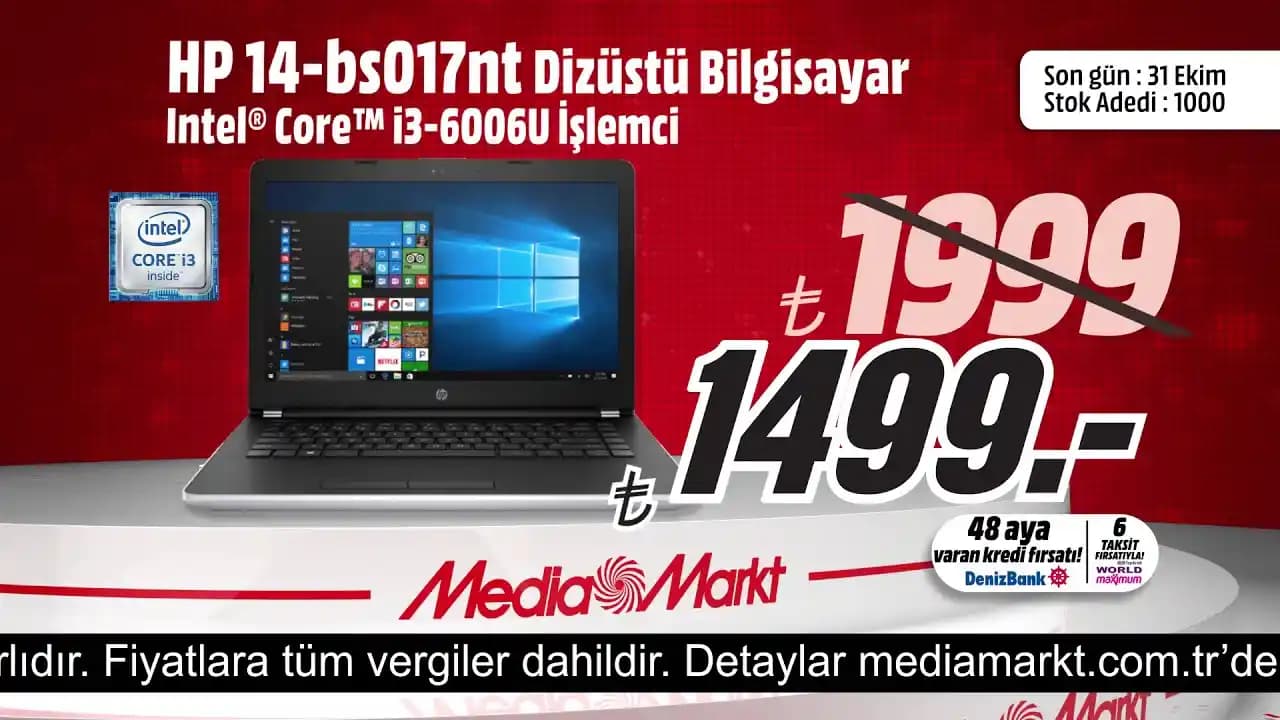 Media Markt'ta Dizüstü Bilgisayar Seçerken Dikkat Edilmesi Gerekenler ve İpuçları
