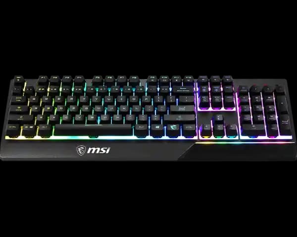 MSI Vigor GK30 Oyun Klavyesi: Mekanik Benzeri Anahtarlar ve RGB Aydınlatma Özellikleri