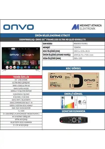 Onvo 140 Ekran Teknolojisi: Endüstriyel ve Ticari Büyük Ekran Çözümleri