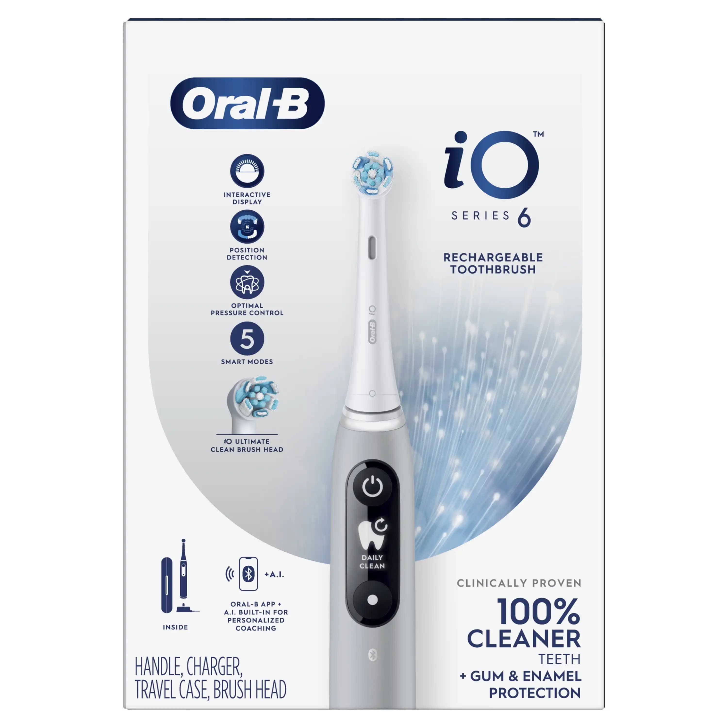 Oral-B iO Series 6 Elektrikli Diş Fırçası: Gelişmiş Temizlik ve Sağlık Özellikleri