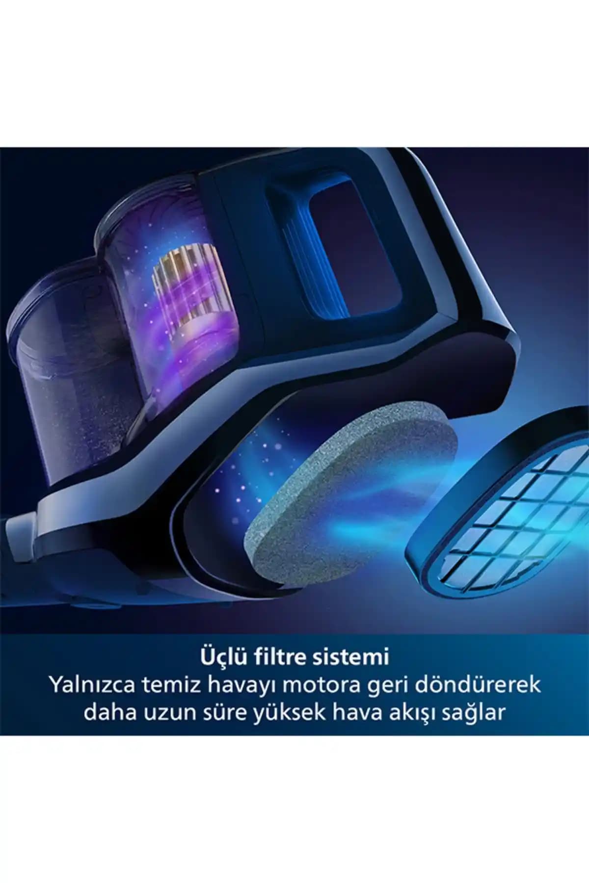Philips XC7040/01 SpeedPro Max 25.2 V Dikey Şarjlı Süpürge ile Ev Temizliğinde Yüksek Performans