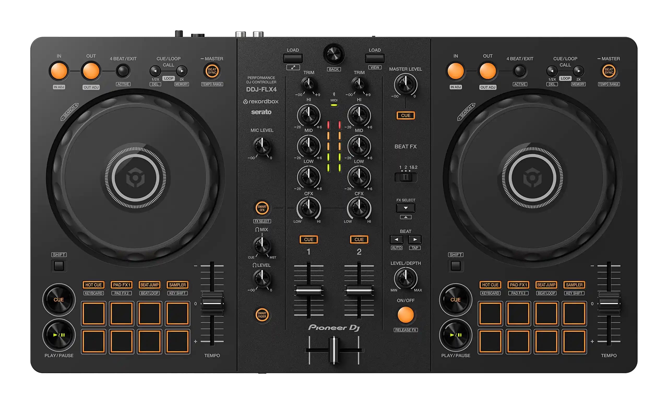 Pioneer DDJ-FLX4: Çok Yönlü ve Kullanıcı Dostu Yeni Nesil DJ Kontrolcüleri