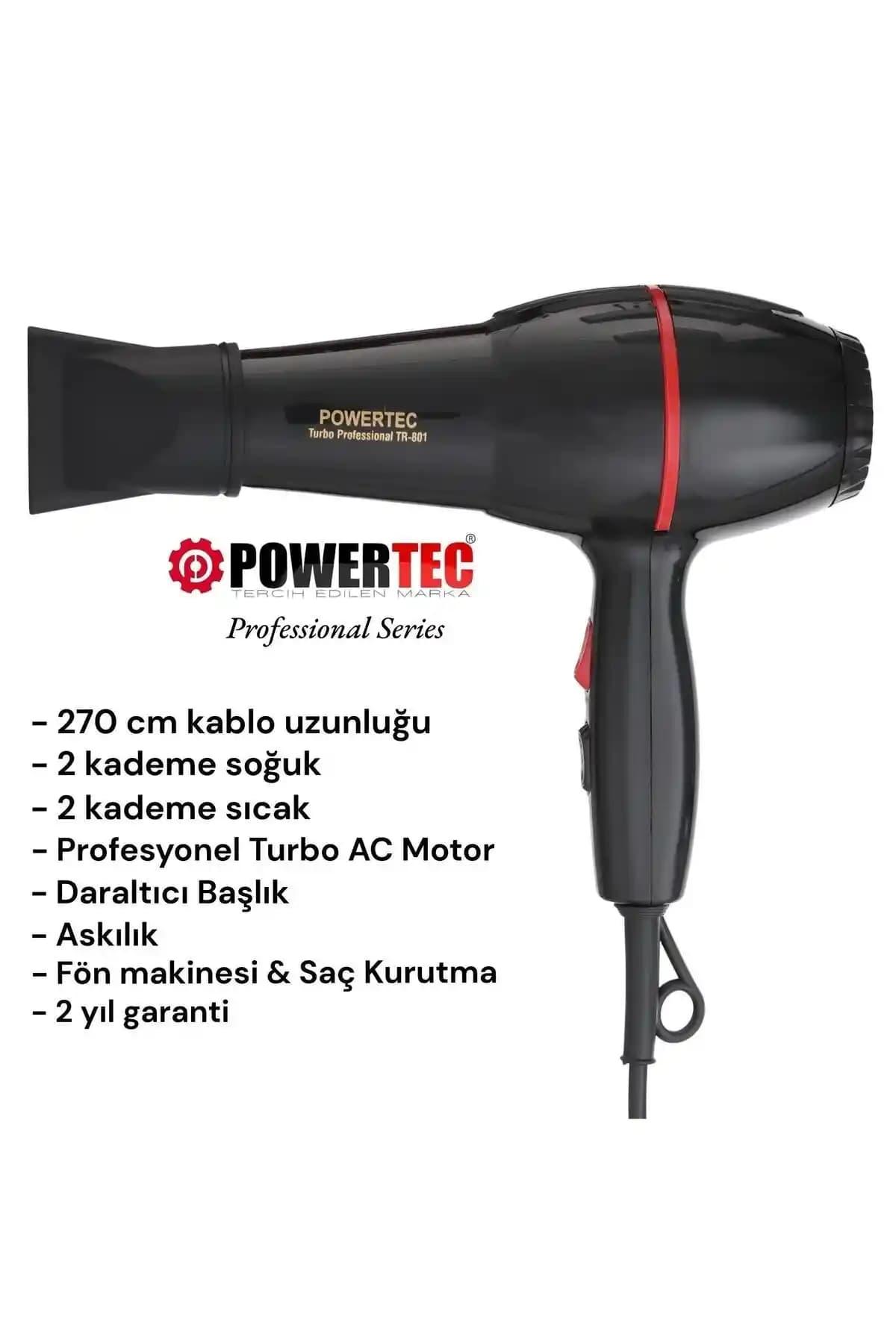 Powertec Saç Kurutma Makineleri: Profesyonel ve Günlük Kullanıma Uygun Modellerin Özellikleri ve Seçim Rehberi