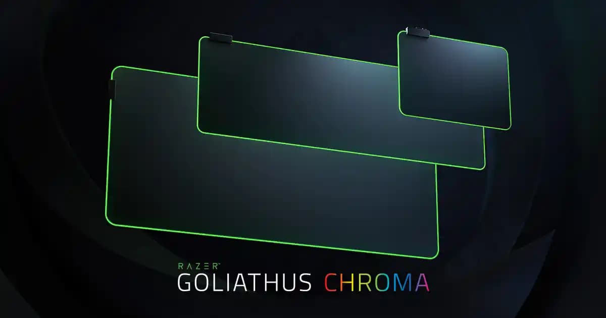 Razer Goliathus Chroma: Yüksek Performanslı ve Kişiselleştirilebilir RGB Mousepad